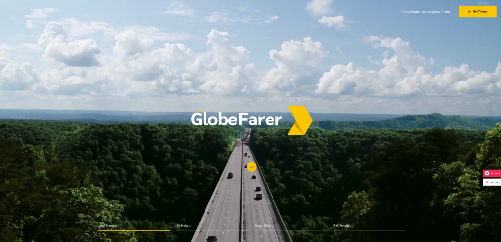 Тема WordPress GlobeFarer