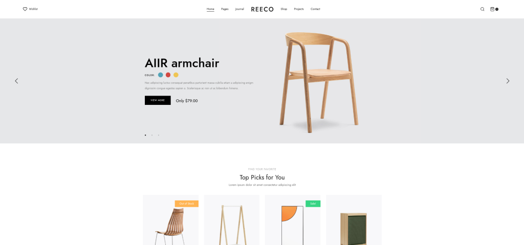 Reeco WordPress 主題