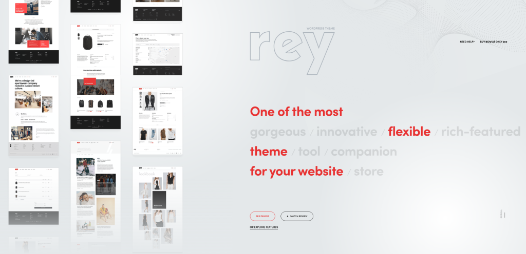 Rey WP Theme