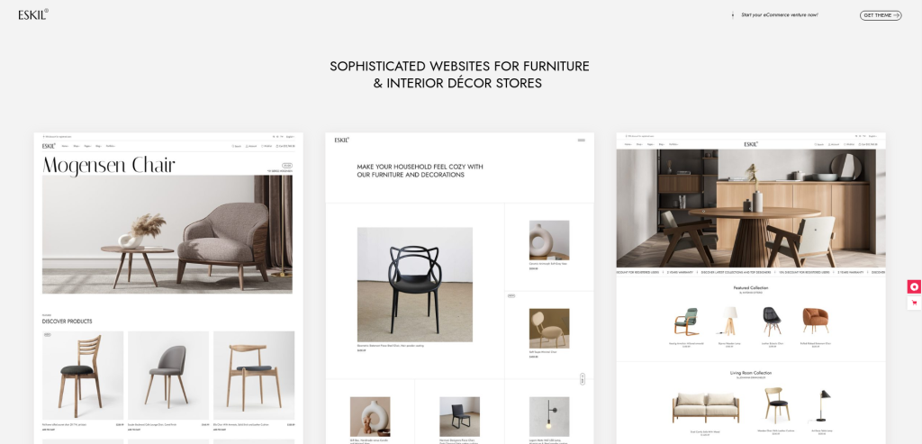 Eskil Furniture Teme WordPress