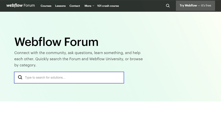 Forum aliran web