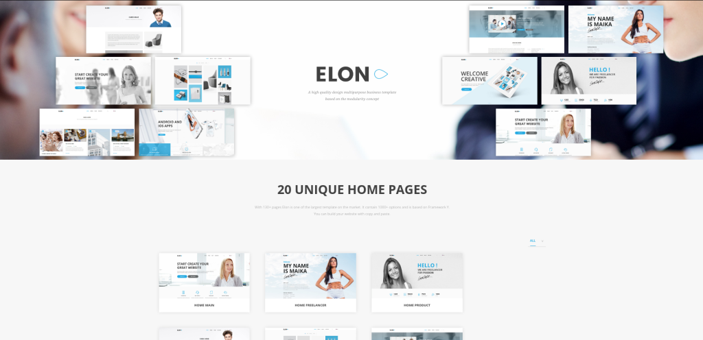 Tema Elon WP