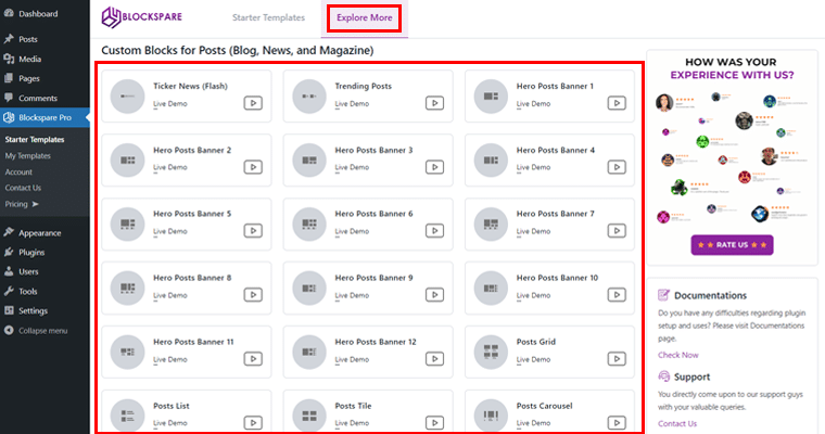 Navigieren Sie zur Registerkarte „Mehr erkunden“, um auf die Video-Tutorials zuzugreifen