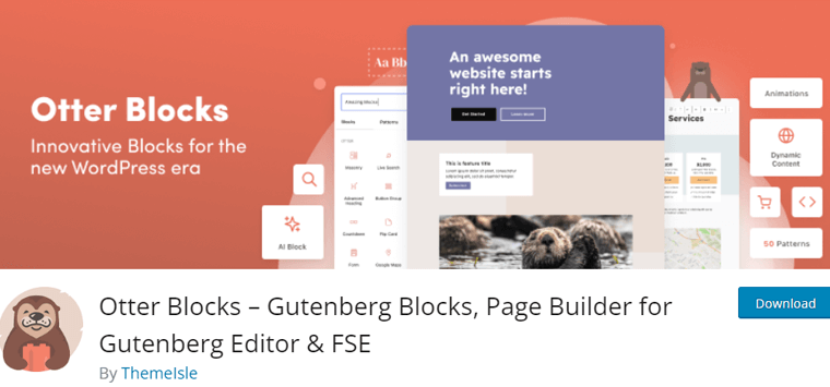 Blocos Lontra Blocos Gutenberg