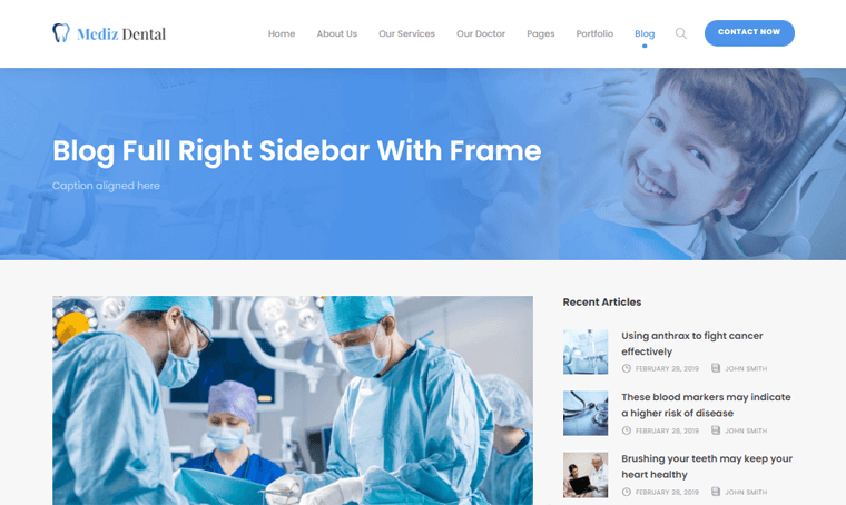 mediz-wordpress-kesehatan-blog-tema