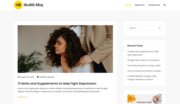 zakra-wordpress-kesehatan-blog-tema