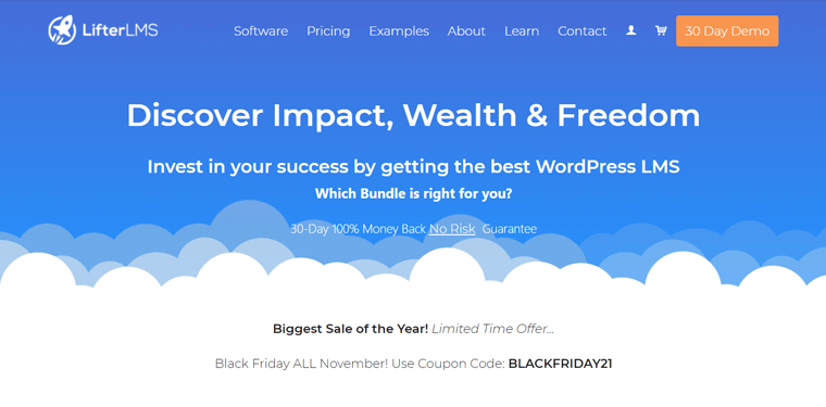 Plugin LifterLMS WordPress Diskon Black Friday 2021