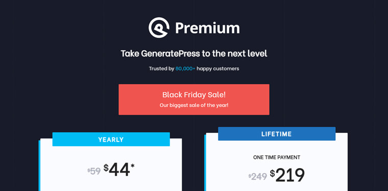 GeneraPress Penjualan Black Friday 2021