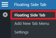 新增浮動側邊選項卡