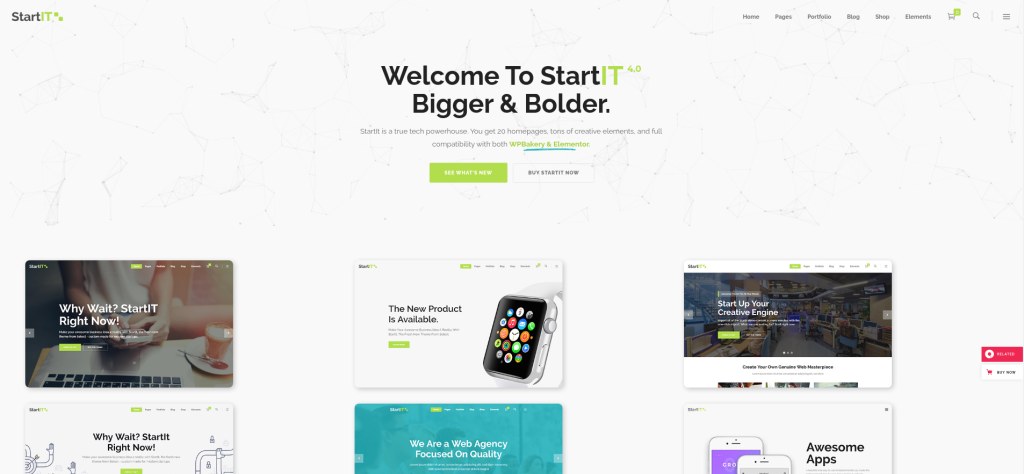 Startit ベストスタートアップ WordPress テーマ