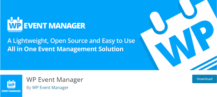 WP event manager-cel mai bun plugin pentru evenimente WordPress