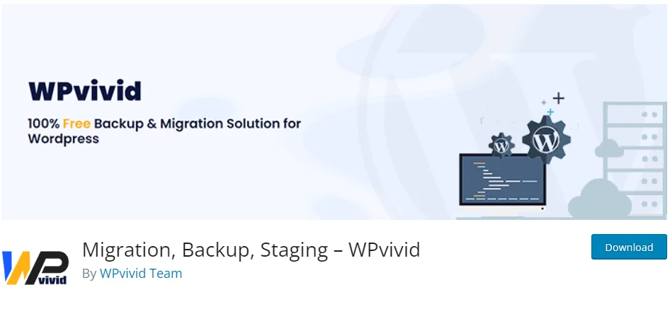 WPvivido | Plug-in di backup gratuito