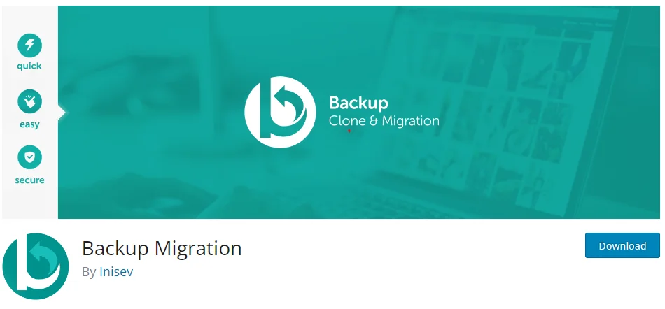 Plugins für die Backup-Migration