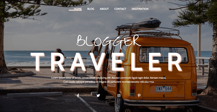 PopularFX Free Travel Blog Tema