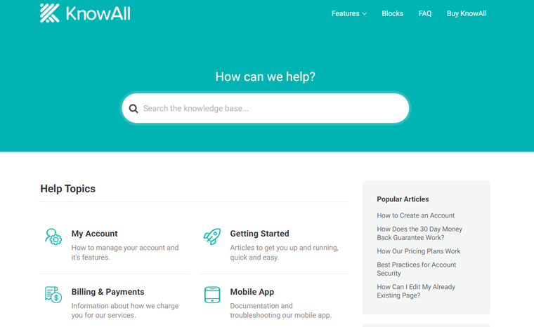 Knowall WordPress-Theme