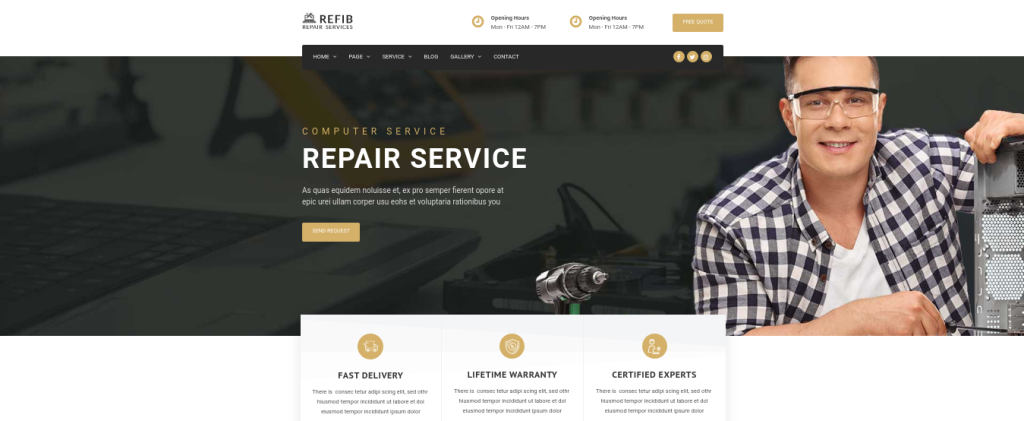 Refib wp Theme