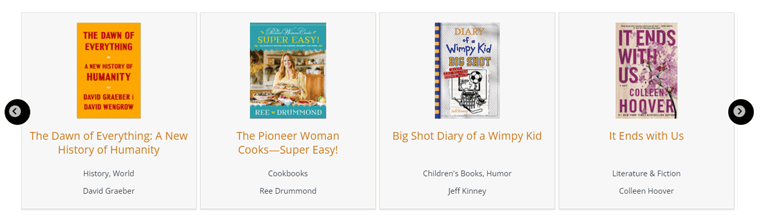 Slider Buku Unggulan - Perpustakaan Buku