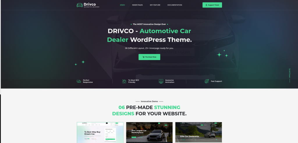 Drivco WordPress 主题