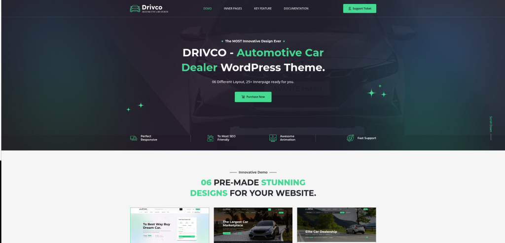 Tema Drivco WordPress