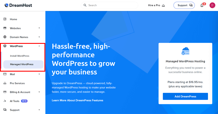 DreamPress 托管 WordPress 托管 - 评论