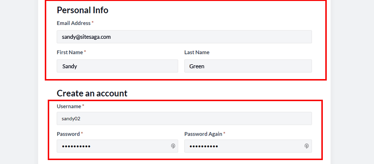 Completarea informațiilor