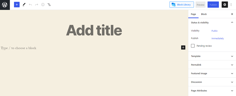 Editorul WordPress Gutenberg