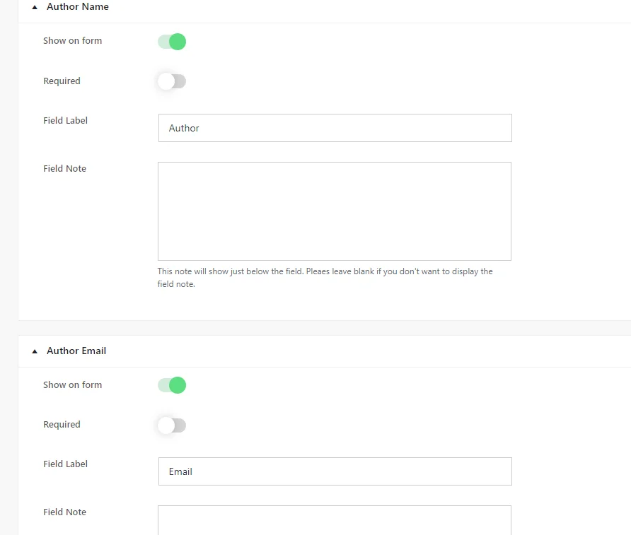 Name und E-Mail des Autors