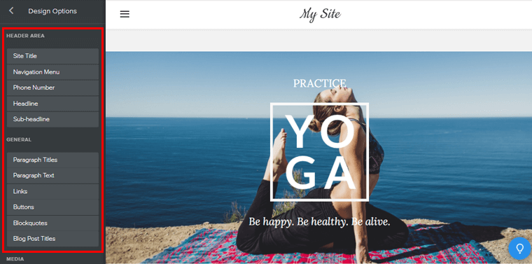 weebly 自定义选项