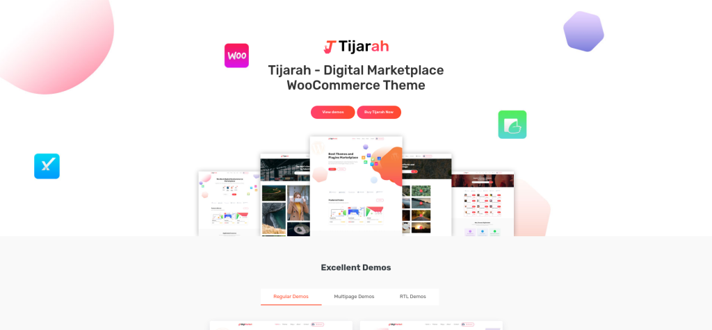 Tema WordPress de Tijarah