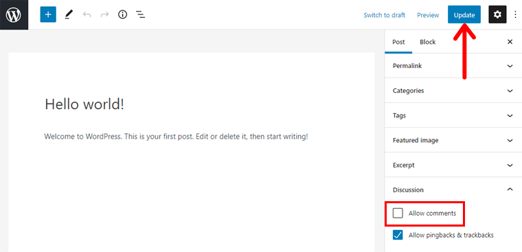 Debifați Comentarii și Actualizați