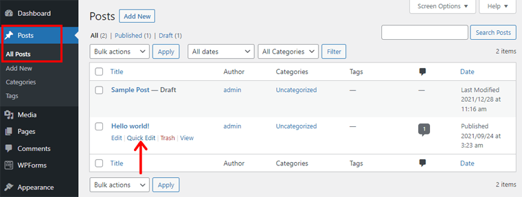 Metoda de editare rapidă pentru a scăpa de lăsați un răspuns