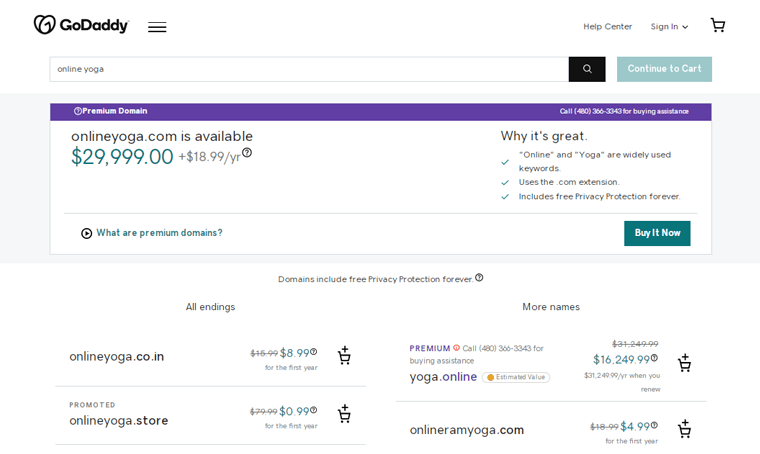Generator Nama Domain GoDaddy