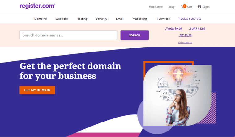 Register.com Pencatat Nama Domain