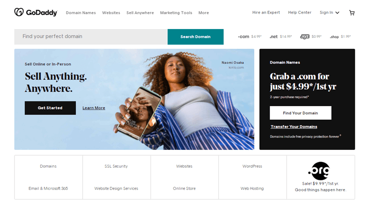 Pendaftar Domain GoDaddy