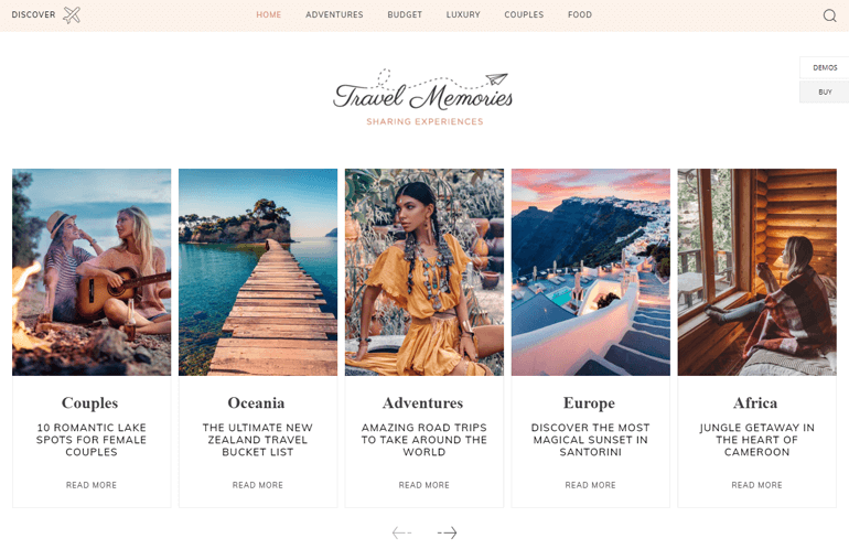 Demo Tema WordPress Koran untuk Blog