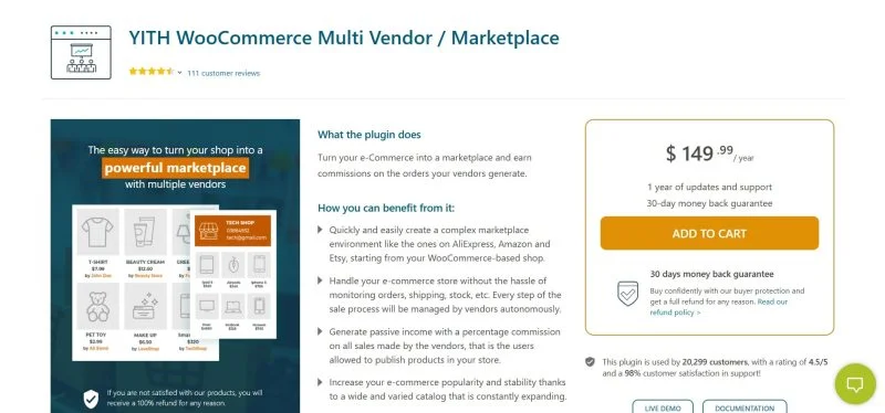 ยี่ | WooCommerce ผู้จำหน่ายหลายราย