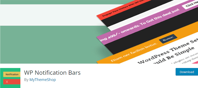 Plugin Bilah Pemberitahuan WP untuk WordPress