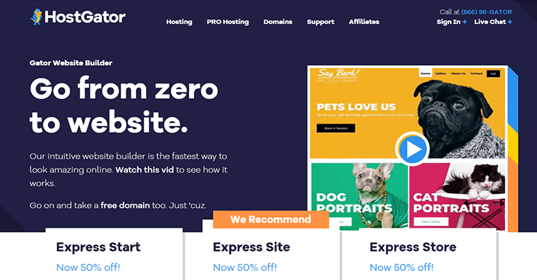 Hostgator Beste Plattform, um mit dem Bloggen zu beginnen