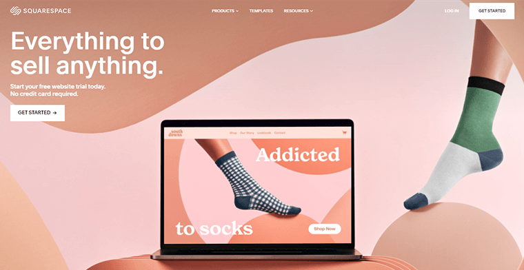 Squarespace Eine der großen Blog-Plattformen