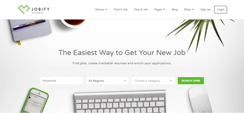 Jobify Jobboard Tema WordPress