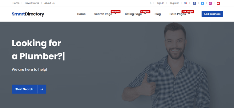 Tema Direktori WordPress