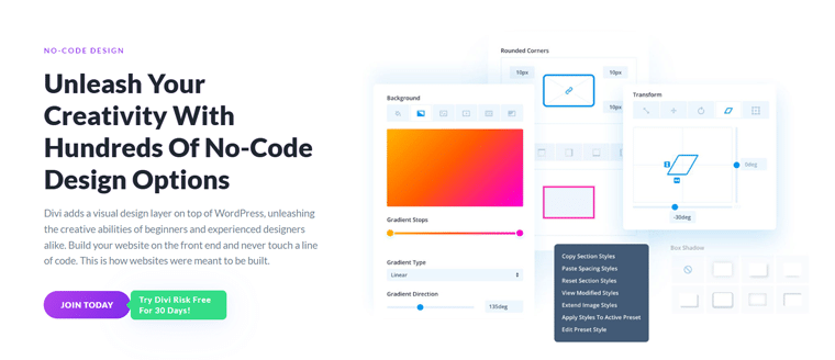 Control complet al designului prin Divi - Merită Divi Builder?