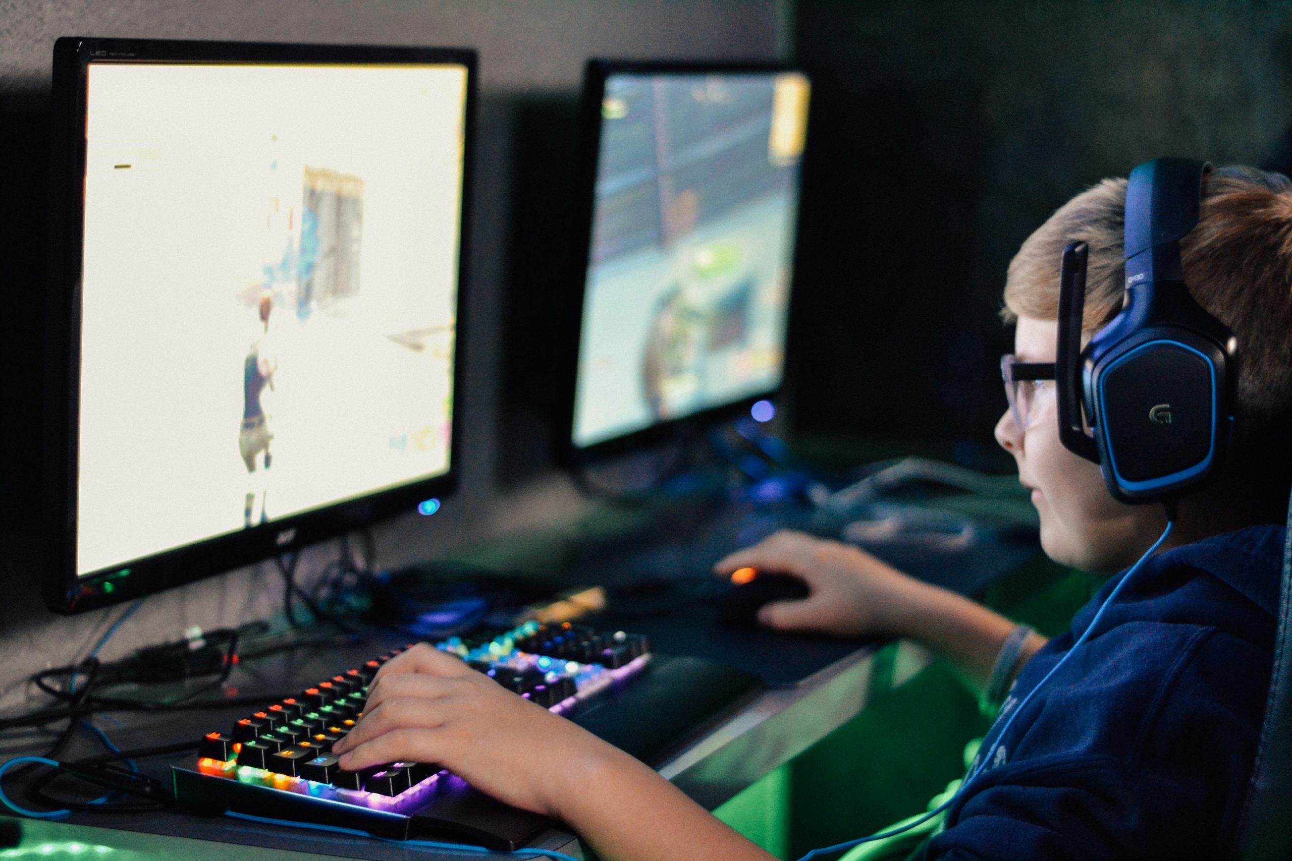 ゲームをする