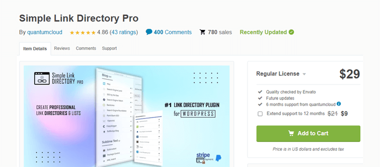 Плагин Simple Link Directory Pro