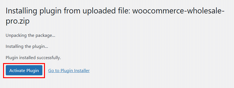 Aktivieren Sie das WooCommerce Wholesale Pro Plugin