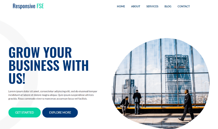 Tema Blok WordPress FSE Responsif