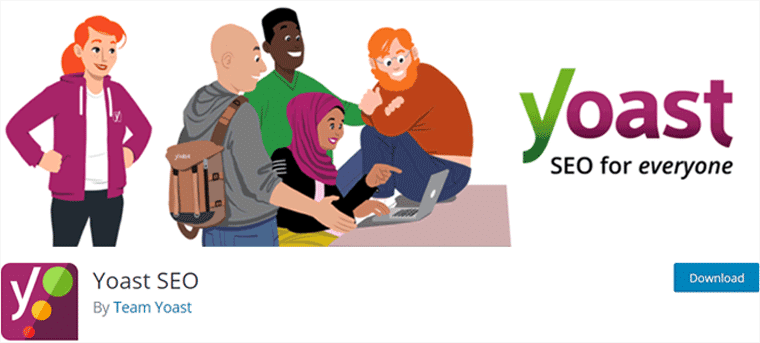 Yoast SEO 무료 WordPress SEO 플러그인
