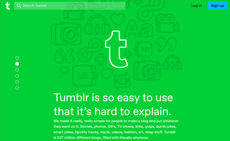 Tumblr против WordPress для ведения блога