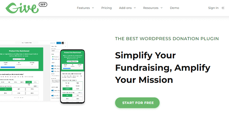 GiveWP WordPress 寄付プラグイン