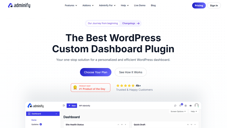 WP Adminify WordPress プラグイン